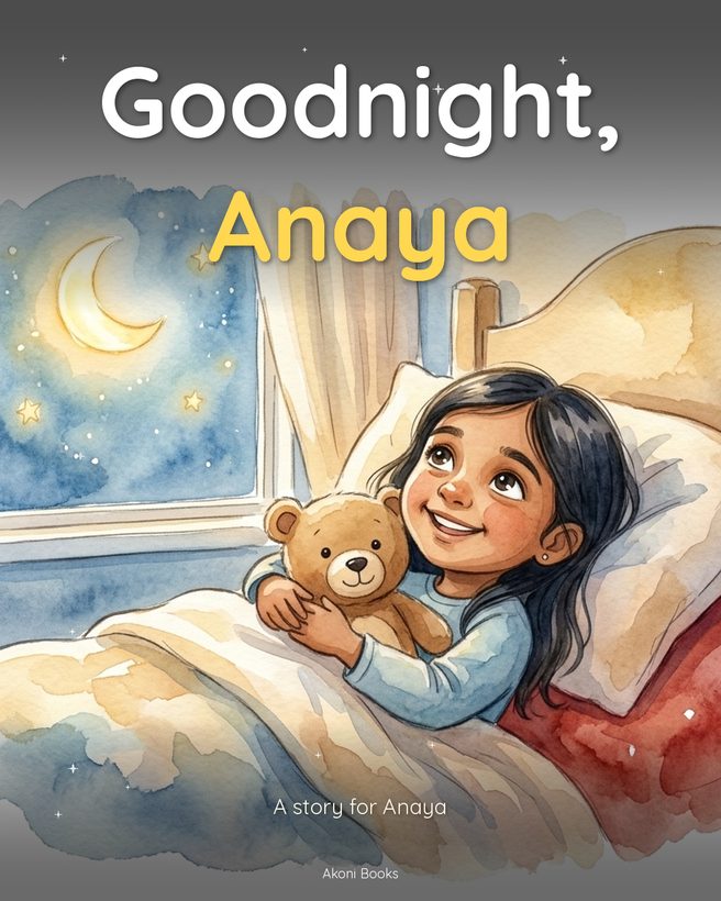 Bedtime storybook cover