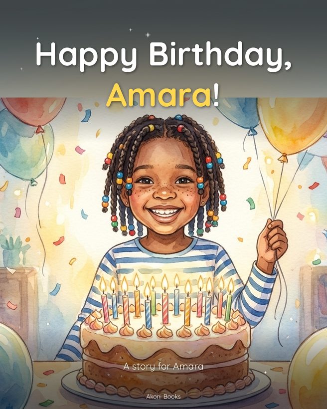 A personalized keepsake storybook cover starring a child