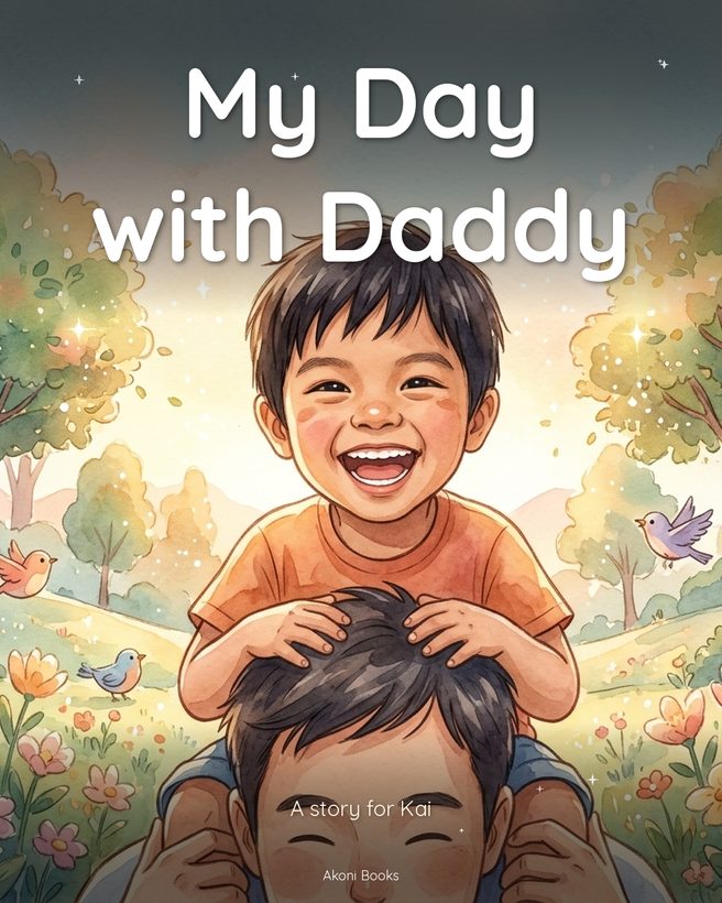 Father's Day storybook cover