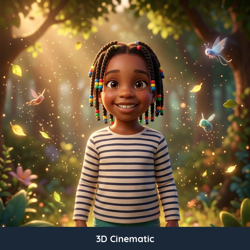 3D Cinematic style
