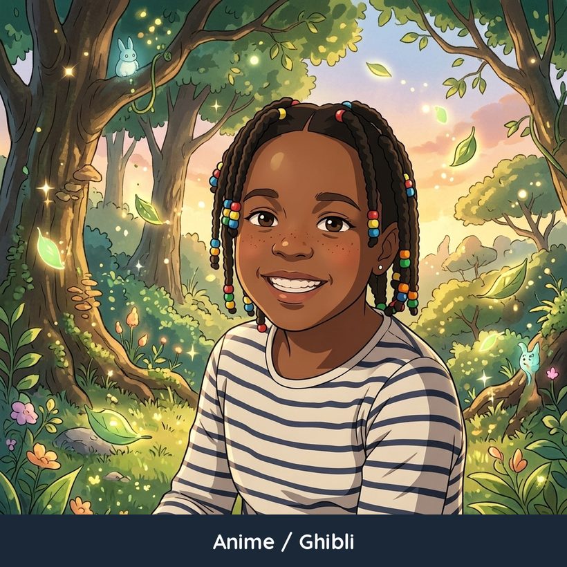 Anime / Ghibli style